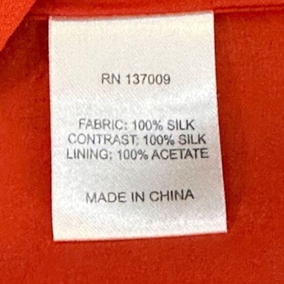 Annie Griffin Colorblock Silk Shift Dress - Picture 4 of 5